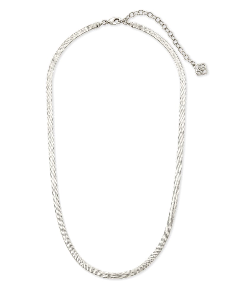 Kassie Chain Necklace in Silver image number 3